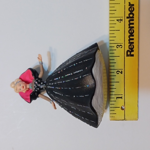 NIB L@@K! Hallmark Keepsake Ornament Holiday Barbie Collector's Series 1998 WOW! - Picture 11 of 15